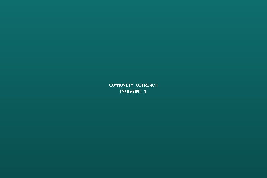 Community Outreach Programs