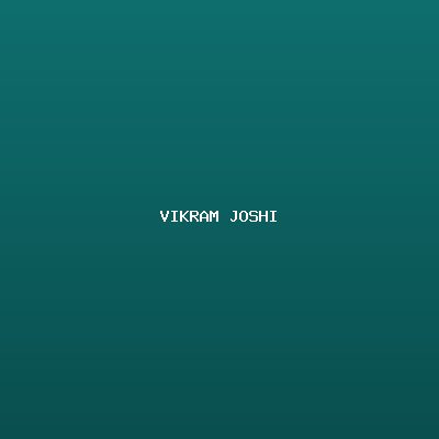 Vikram Joshi